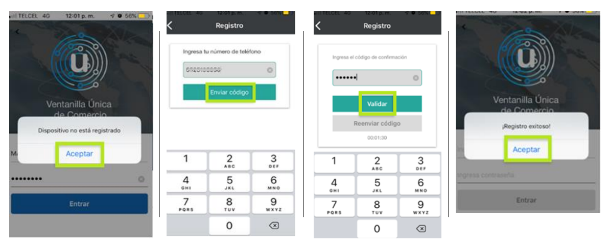 Logycom tips VUCEM Móvil activar notificaciones